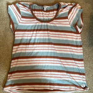 Toad & Co women’s Grom Ringer Tee Medium